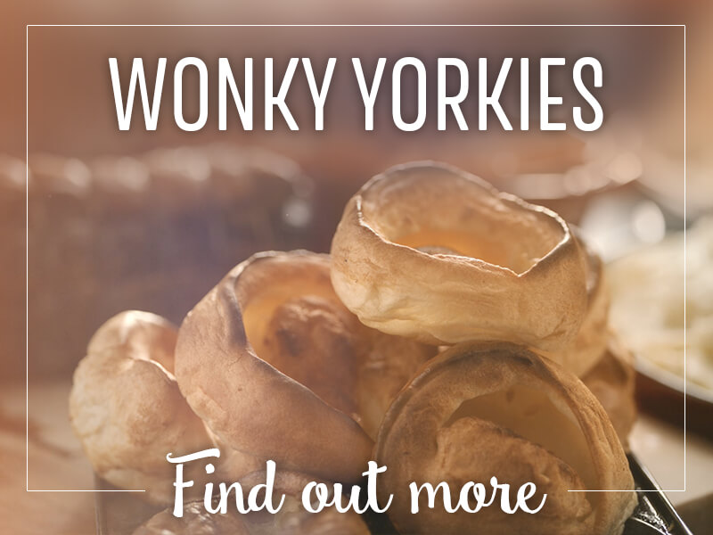 Wonderful Wonky Yorkies at Toby Carvery