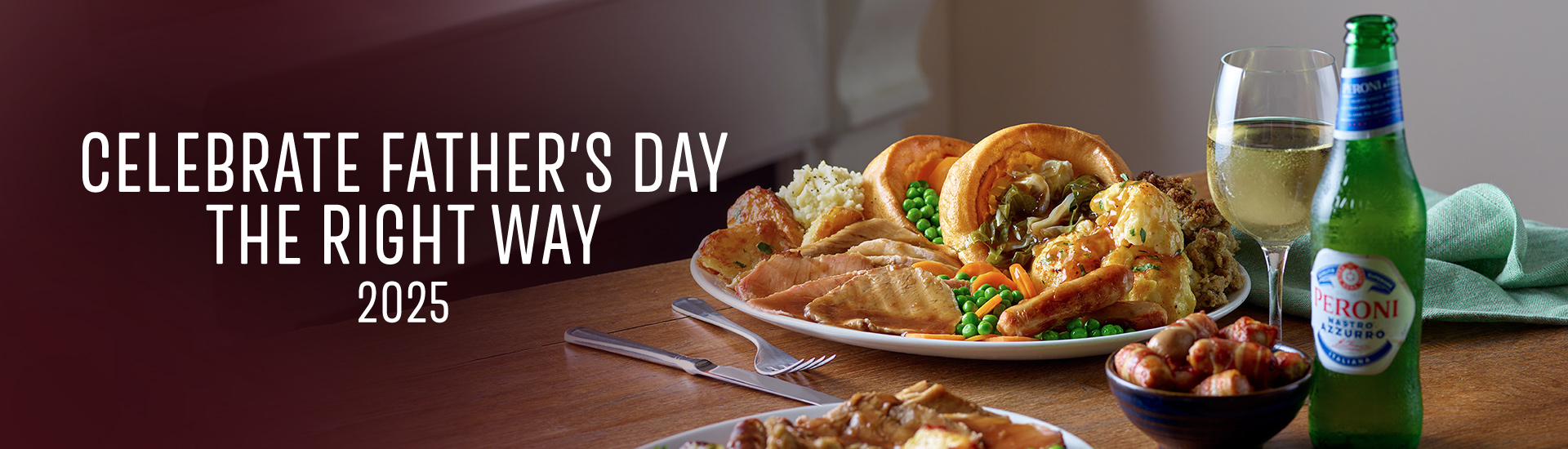 Father’s day carvery in Camberley