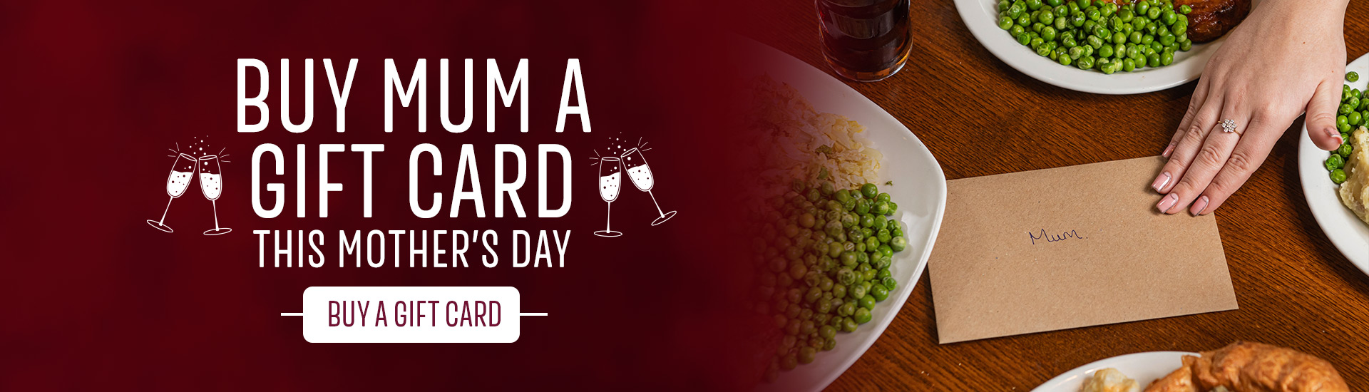 Mother’s Day 2024 at Toby Carvery Romford